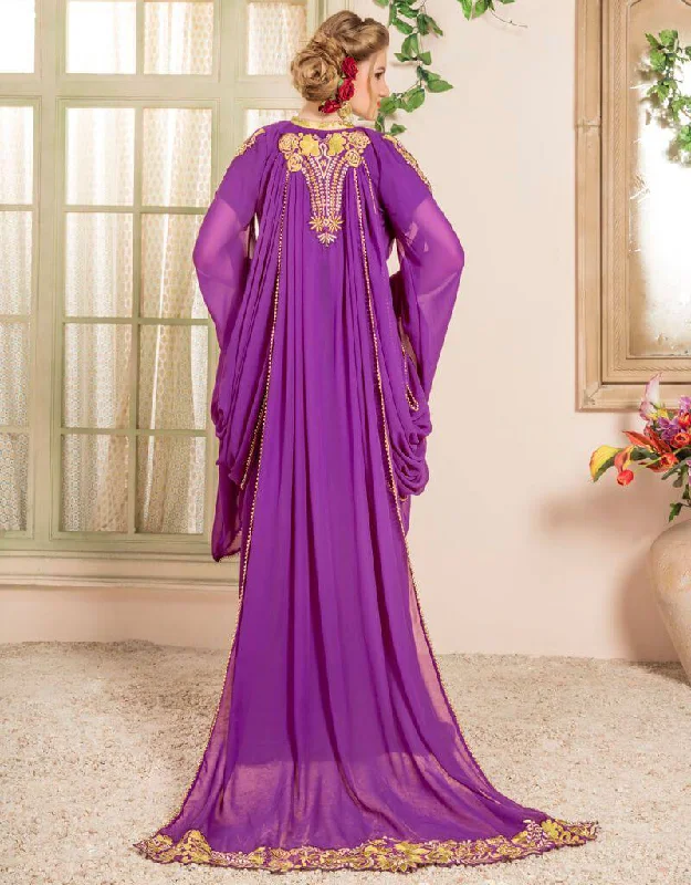 Moroccan Style Kaftan With Drapping