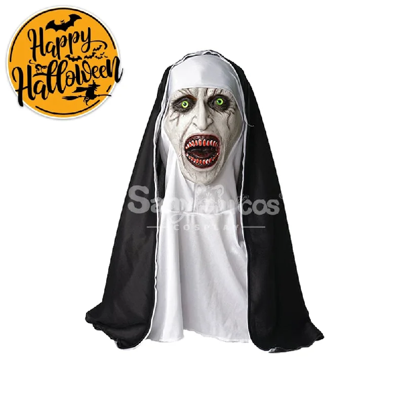 【In Stock】Movie The Nun Cosplay Devil Nun Mask Cosplay Prop