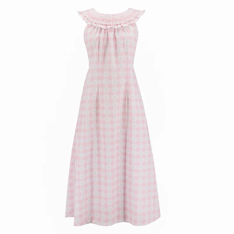 Women's Daisy Love Long Dress - Pink